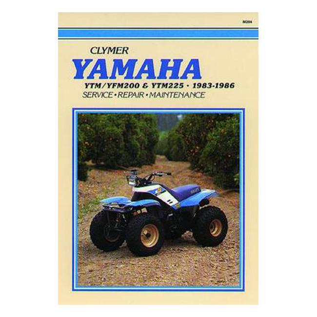 Yamaha YTM200/YTM225 1983-1985 & YFM200 ATV 1985-1986 Repair Manual-Marston Moor