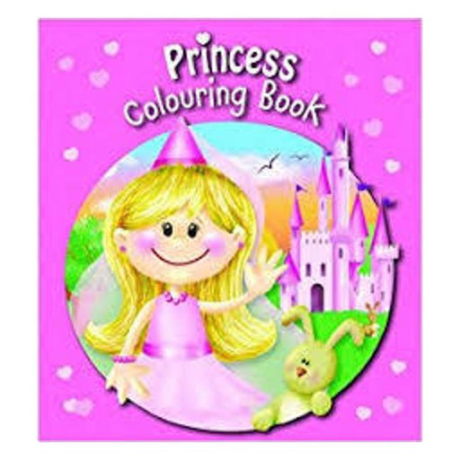 Party Bag Books: 4 X Princess Colouring Book-Marston Moor