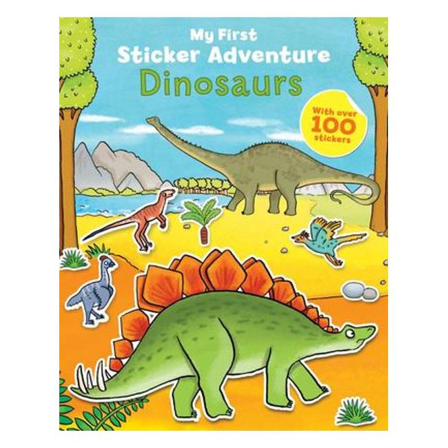 My First Sticker Adventure Dinosaurs-Marston Moor