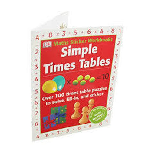 Simple Times Tables Sticker Workbook-Marston Moor