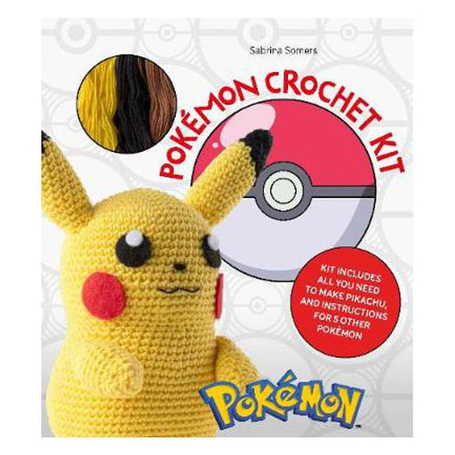 Pokemon Crochet Kit: Kit includes everything you need to make Pikachu and instructions for 5 other Pokemon-Marston Moor