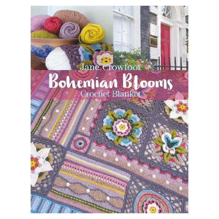 Bohemian Blooms Crochet Blanket