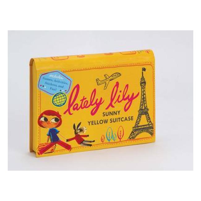 Lately Lily Sunny Yellow Suitcase: Games, Activities, Stickers, And Fun With The Travelling Girl!-Marston Moor