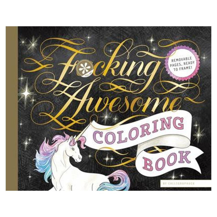 F***Ing Awesome Coloring Book