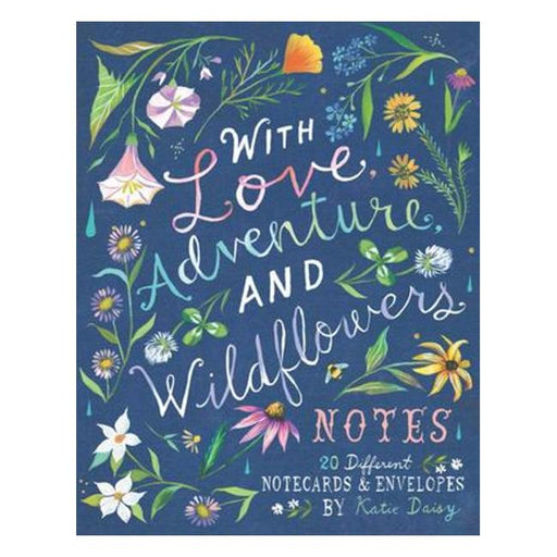 With Love, Adventure, And Wildflowers Notes: 20 Different Notecards & Envelopes-Marston Moor