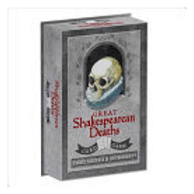 Great Shakespearean Deaths Card Game - Chris Riddell; Spymonkey (Created By)
