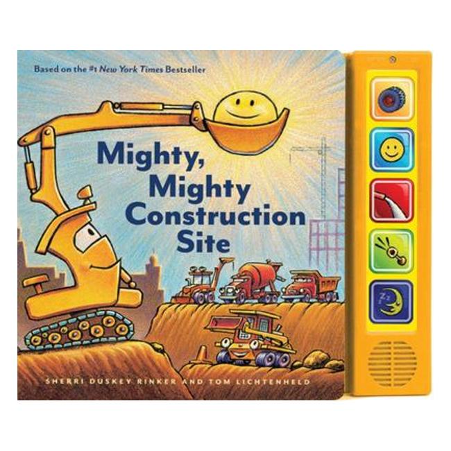 Mighty, Mighty Construction Site Sound Book-Marston Moor