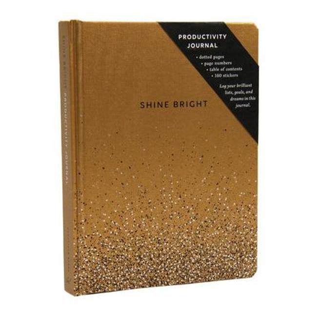 Shine Bright Productivity Journal, Gold-Marston Moor