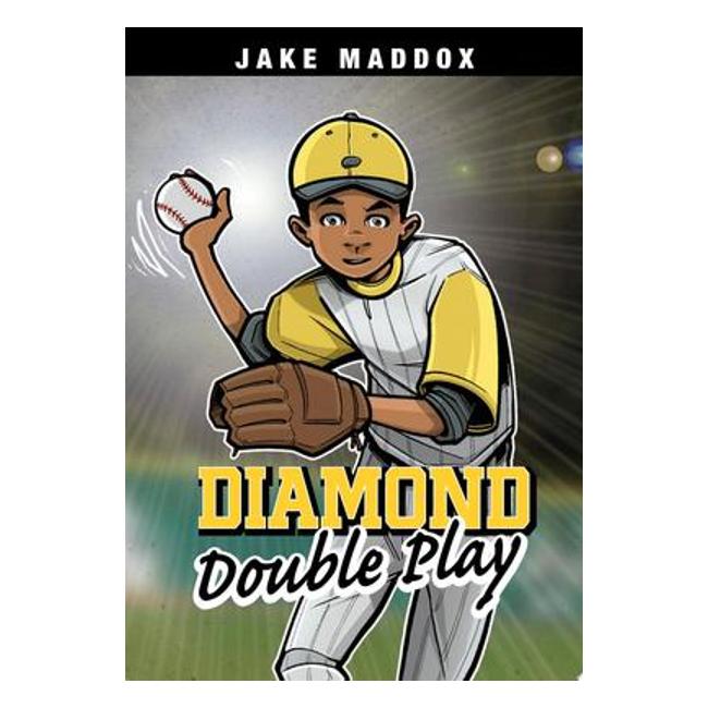 Diamond Double Play (Jake Maddox Sports Stories) - Jake Maddox; Sean Tiffany (Illustrator)