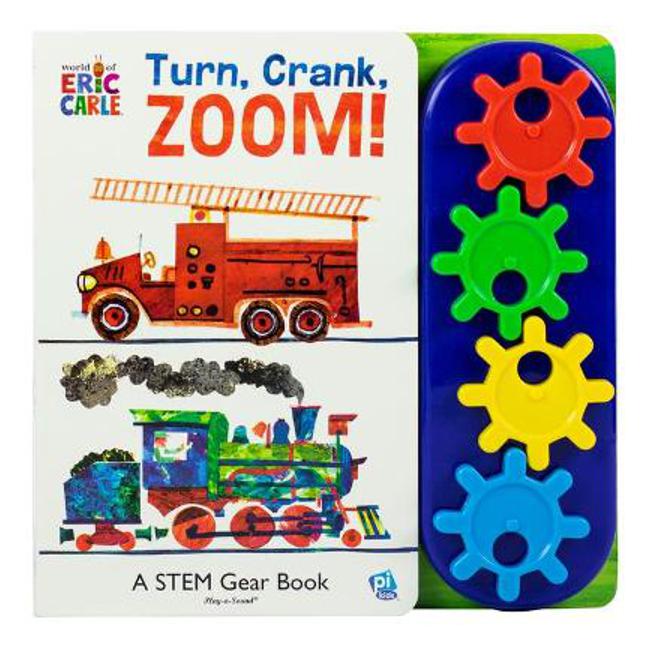 World of Eric Carle: Turn, Crank, Zoom!: A Stem Gear Book-Marston Moor