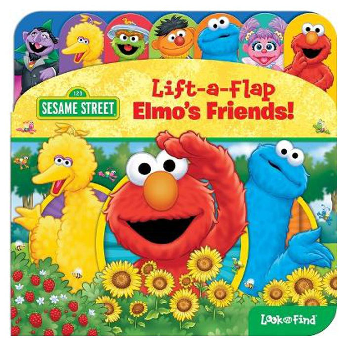 Sesame Streer Elmos Friends Lift Flap Look & Find