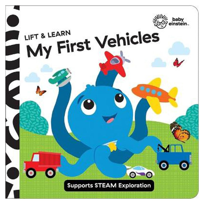 Baby Einstein Lift & Learn My First Vehicles Novelty Board Book