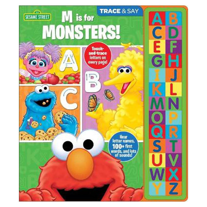 Trace & Say Sesame Street M Is For Monsters