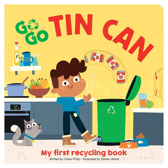 Go Go  Tin Can My First Recycling Book Go Go Eco