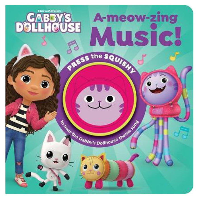 DreamWorks Gabby's Dollhouse: A-Meow-Zing Music! Sound Book