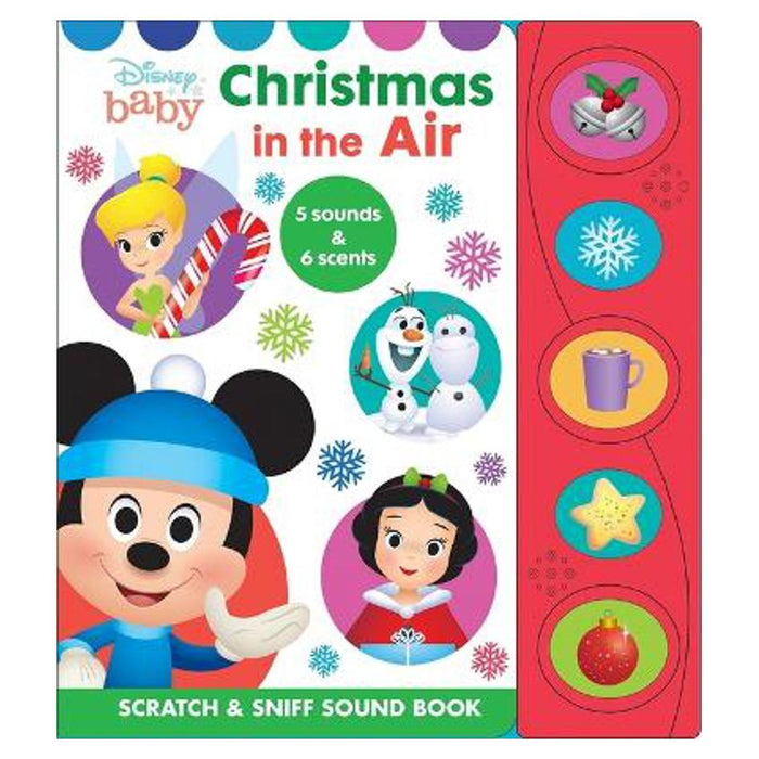 Disney Baby: Christmas in the Air Scratch & Sniff Sound Book