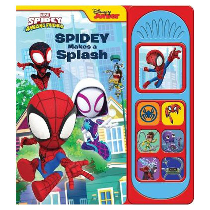 Disney Junior Marvel Spidey and His Amazing Friends: Spidey Makes a Splash Sound Book