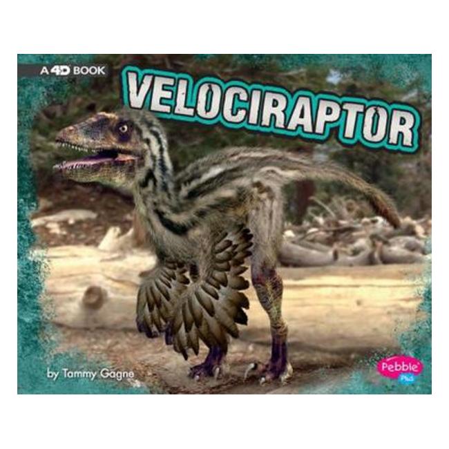 Velociraptor - A 4D Book (Dinosaurs)-Marston Moor