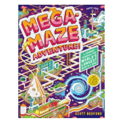 Mega-Maze Adventure!: A Journey Through The World'S Longest Maze In A Book-Marston Moor