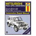 Mitsubishi Montero Pick-up Petrol 1983-1996 Repair Manual-Marston Moor