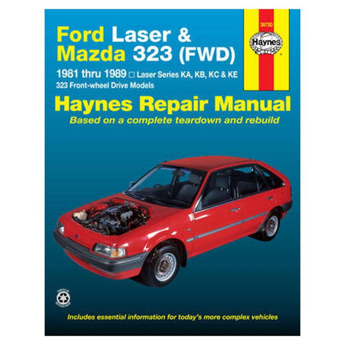 Ford Laser KA, KB, KC, KE/Mazda 323 1981-1989 Repair Manual