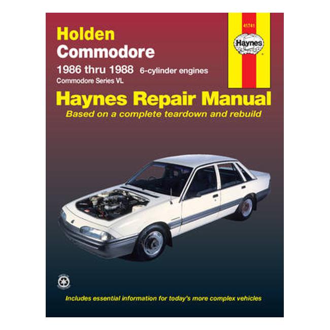 Holden Commodore VL 1986-1988 Repair Manual - Tim Imhoff