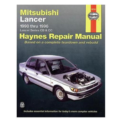 Mitsubishi Lancer CB, CC 1990-1996 Repair Manual-Marston Moor