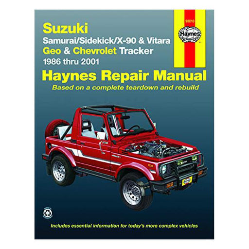 Suzuki 4WD, Geo Tracker, Chevrolet Tracker 1986-2001 Repair Manual-Marston Moor