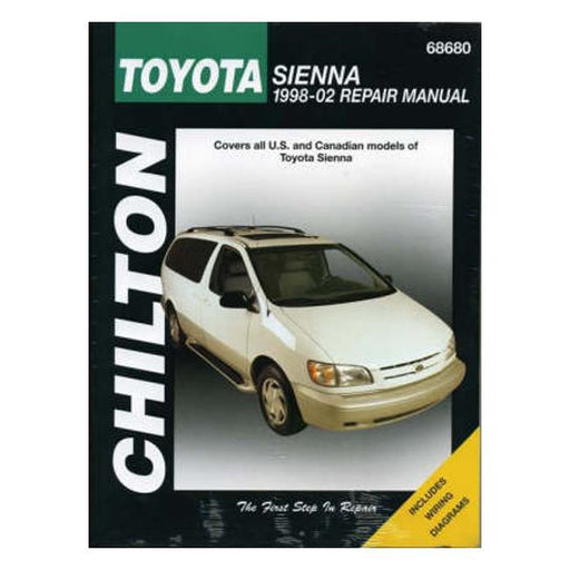 Toyota Sienna Repair Manual: 1998-2002-Marston Moor