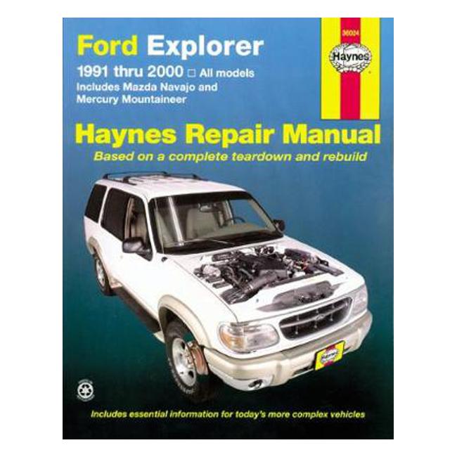 Ford Explorer, Mazda Navajo, Mercury Mountaineer 1991-2005 Repair Manual - Haynes Publishing