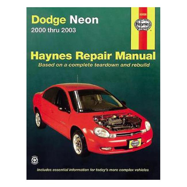 Dodge & Plymouth Neon 2000-2005 Repair Manual - Haynes Publishing