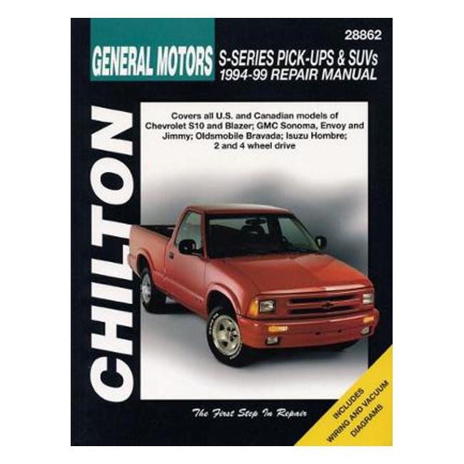 General Motors S-Series Pick Ups & SUVs (94 - 04) (Chilton) - Haynes