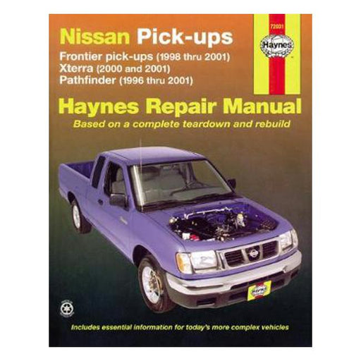 Nissan Frontier, Xterra & Pathfinder D22 1996-2004 Repair Manual-Marston Moor