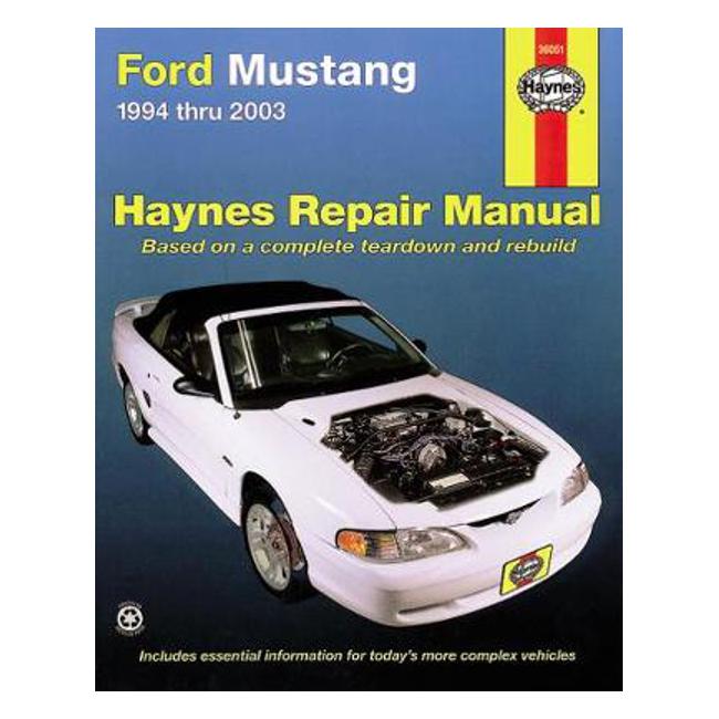 Ford Mustang 1994-2004 Repair Manual - Haynes Publishing