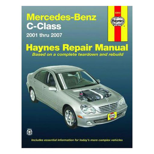 Mercedes-Benz C-Class W203 2001-2007 Repair Manual-Marston Moor