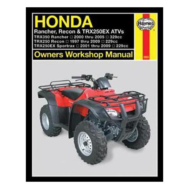 Honda Rancher, Recon & TRX250Ex ATVs (97 - 09) - Alan Ahlstrand