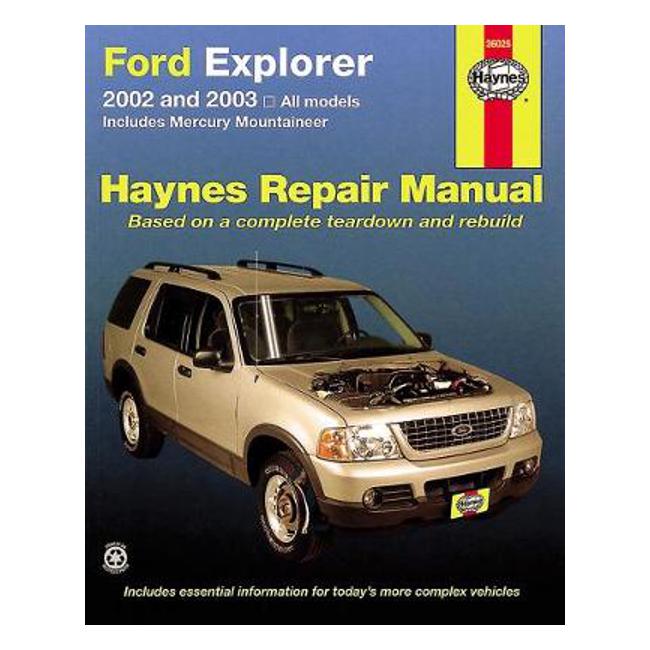 Ford Explorer & Mercury Mountaineer 2002-2010 Repair Manual - Haynes Publishing