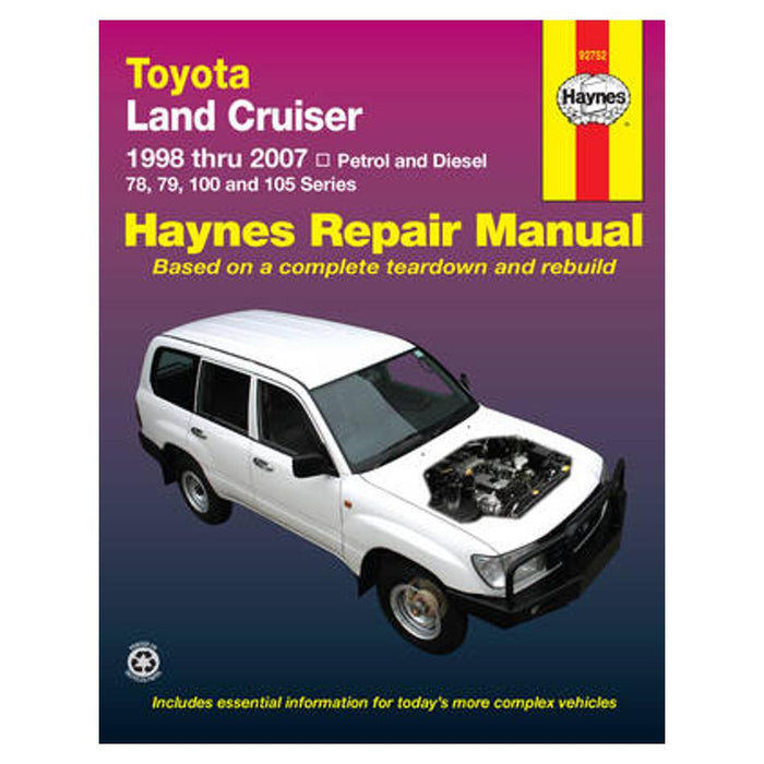 Toyota Land Cruiser 78, 79, 100, 105 Series 1998-2007 Repair Manual