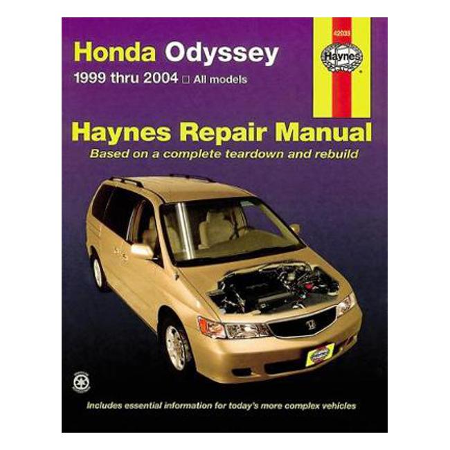 Honda Odyssey 1999-2010 Repair Manual - Haynes Publishing
