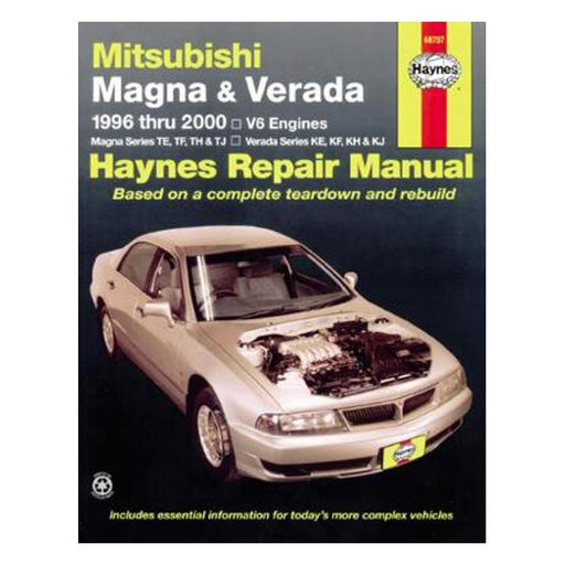 Mitsubishi Magna/Verada TE-TW/KE-KW 1996-2005 Repair Manual-Marston Moor