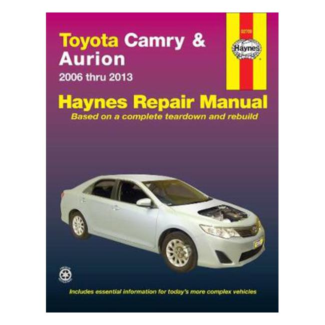 Toyota Camry ACV40R, ASV50R/Aurion GSV40R, GSV50R 2006-2013 Repair Manual-Marston Moor