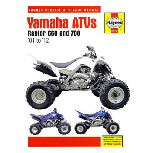 Yamaha Raptor 660 & 700 ATVs (01 - 12)-Marston Moor