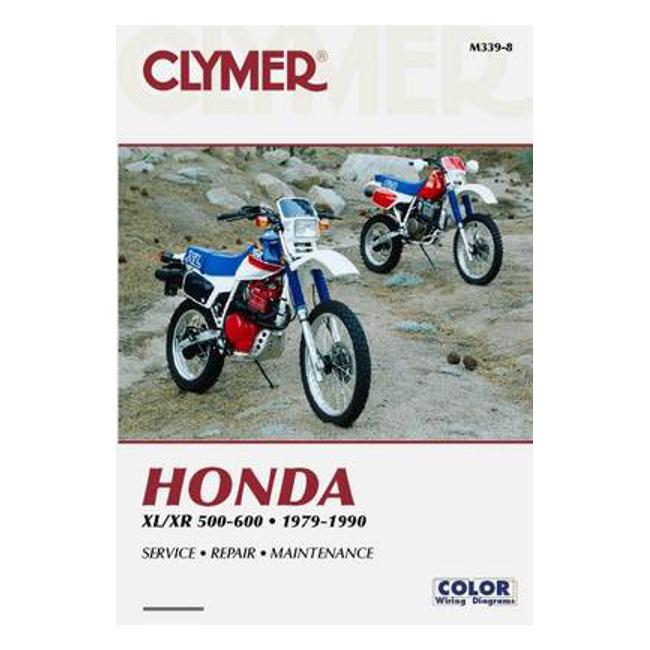 Honda XL/XR 500-600 1979-1990 Repair Manual - Clymer Publications