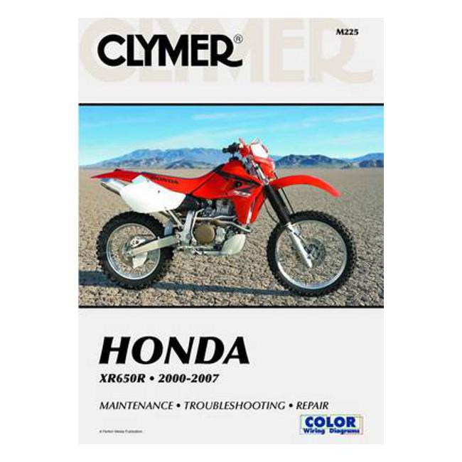 Honda XR650R 2000-2007 Repair Manual - Clymer Publications