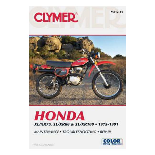 Honda XL/XR75, XL/XR80 & XL/XR100 Series 1975-1991 Repair Manual - Clymer Staff