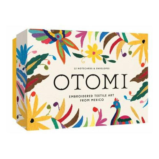 Otomi Notecards - Embroidered Textile Art From Mexico-Marston Moor