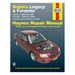 Subaru Liberty, Forester incl Outback & Baja 2000-2009 Repair Manual-Marston Moor