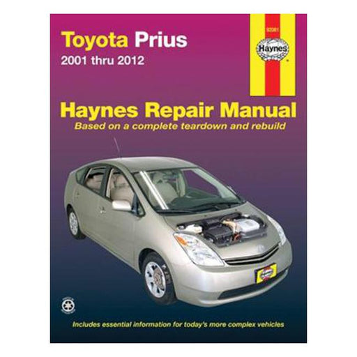 Toyota Prius 2001-2012 Repair Manual-Marston Moor