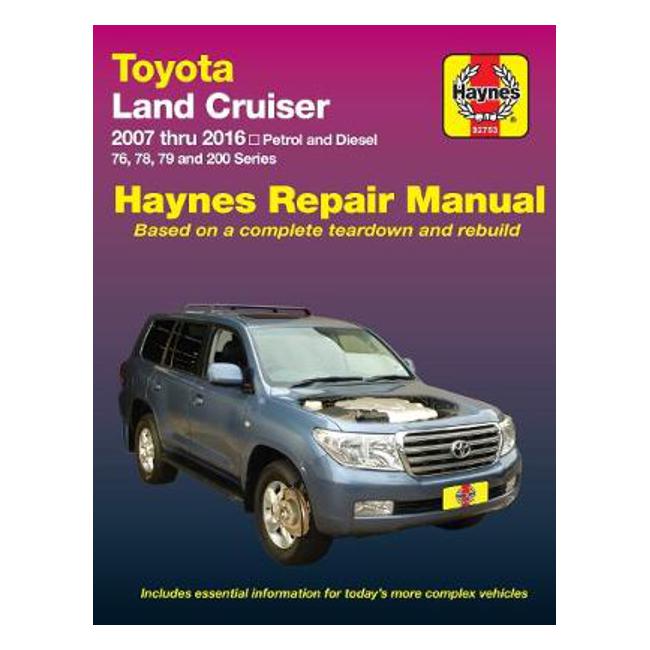 Toyota Land Cruiser UZJ200R/URJ200R, VDJ200R/76R/78R/79R 2007-2016 Repair Manual-Marston Moor
