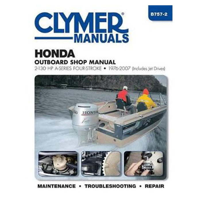Honda 2-130 HP 4-Stroke Outboard 1976-2007 Repair Manual